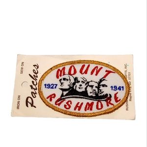 Mount Rushmore National Memorial 1927-1941 Vintage Historic Patch